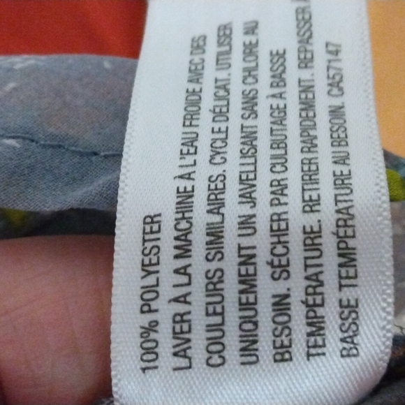 Mossimo sheer sleeveless top grey blue used in great condition size XL - Picture 9 of 16